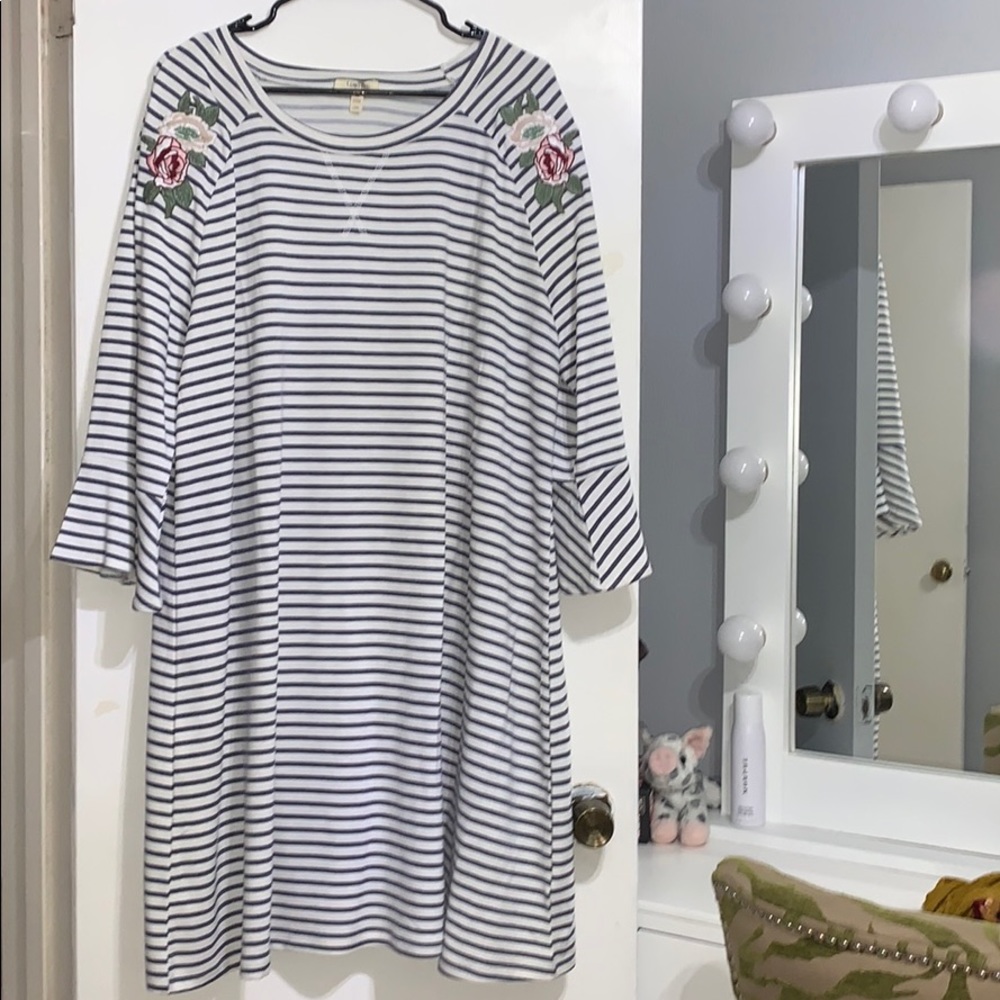 Como Blu sweater dress